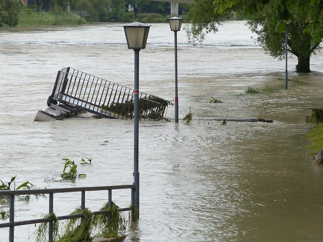 flood, road, gone down