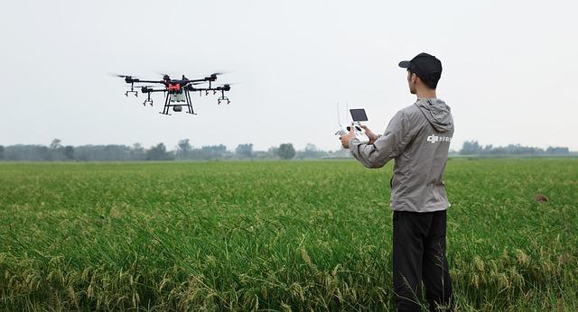 dji, drone, plant protection drone