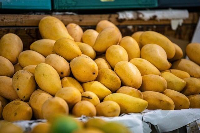 mango, fruit, market