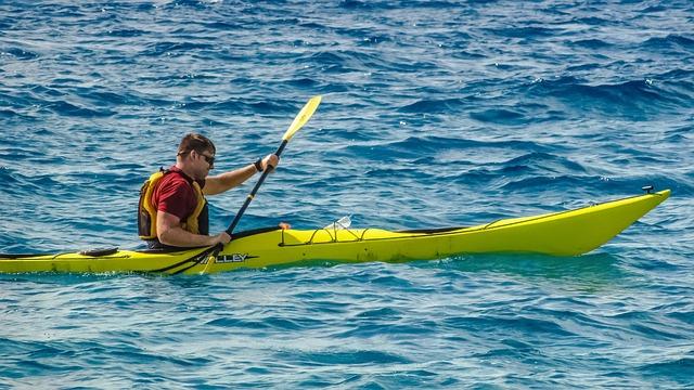 canoe kayak, athlete, effort