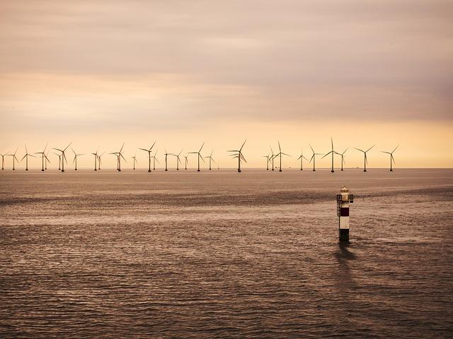 windmill, offshore, power generation