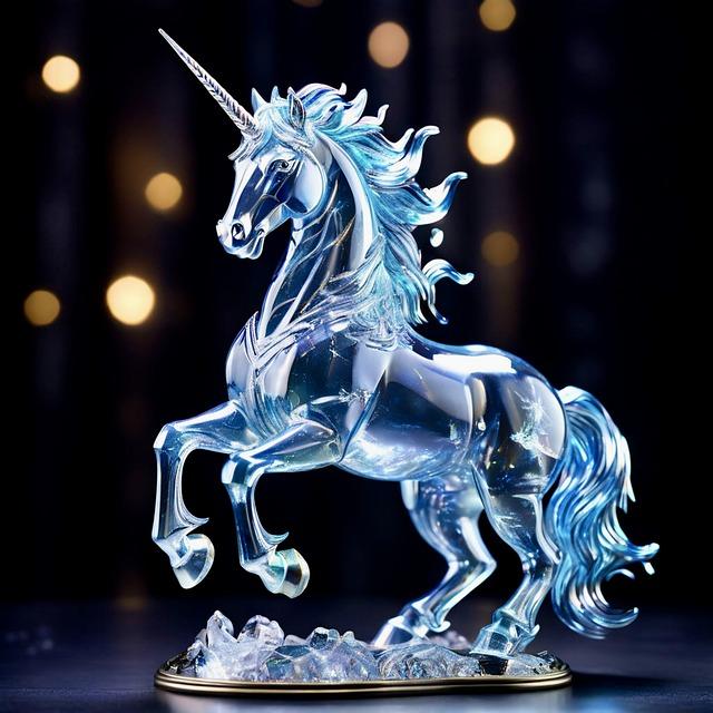 table, beautiful, unicorn