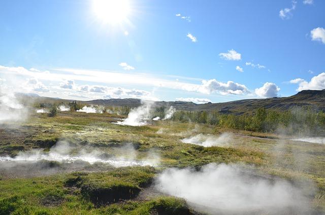 geothermal, geothermal energy, scenery