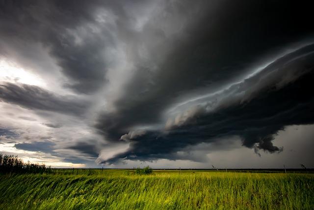 storm, cloud, nature